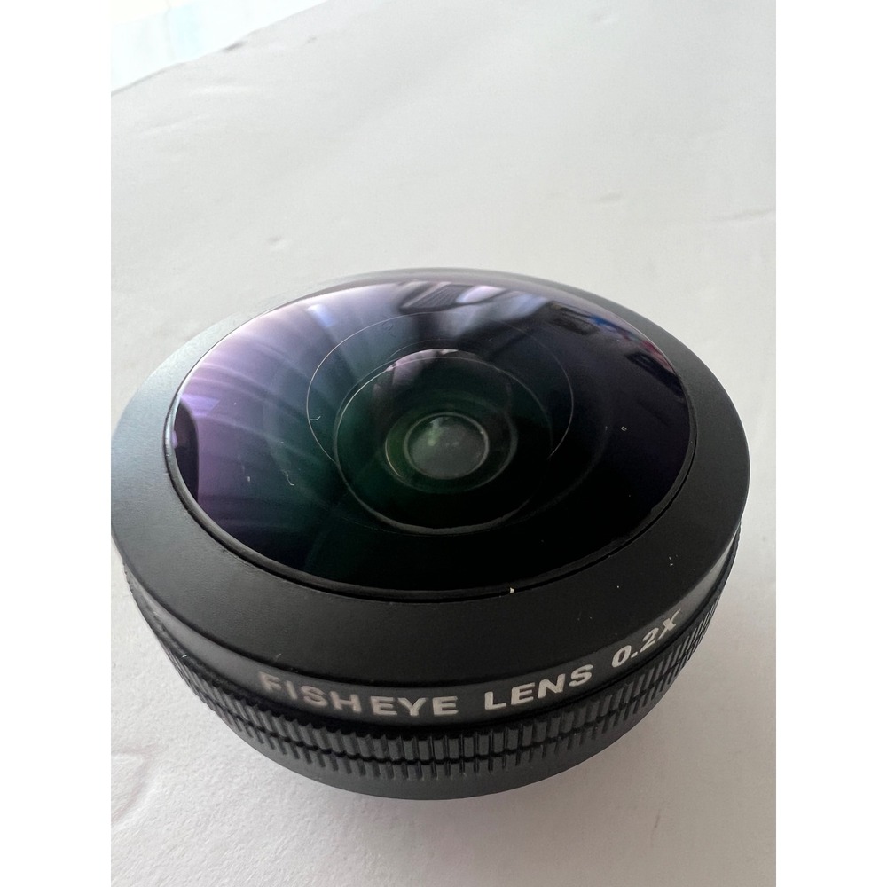 Sandmarc Fisheye Lens 0.2X Universal Clip On for iPhone and Android Black